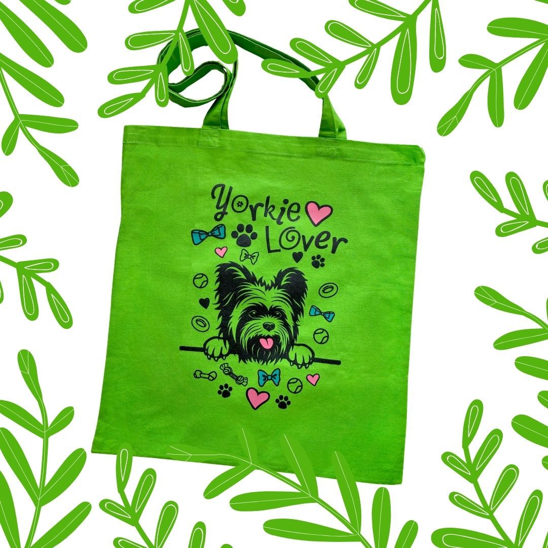 Zöld Yorkie Lover táska